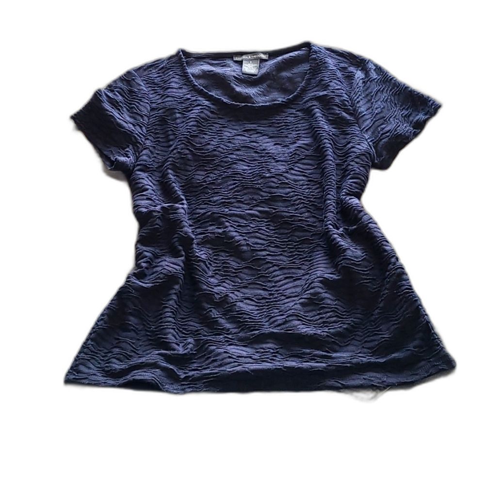 Navy Chelsea & Theodore Top - Navy - Picture 2 of 6